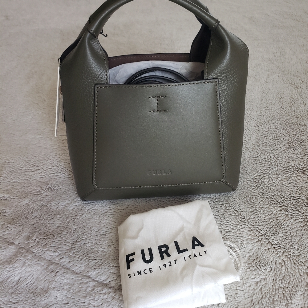 Furla Olive Green Women's Bag - Picture 2 of 11